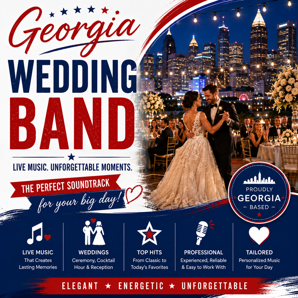 Gainesville GA wedding band